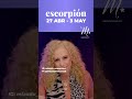 Escorpión: ¡Magia y Pasos Agigantados en Mayo! #shorts