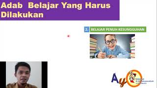 Al Islam Kelas 1  Adab Belajar