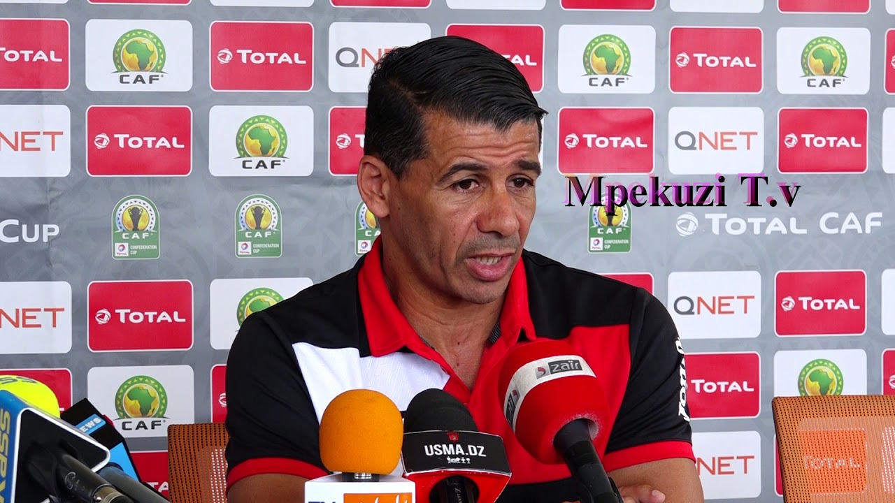 Caf Confederations Cup Pre Match Press Conference Gor Mahia V Usm 