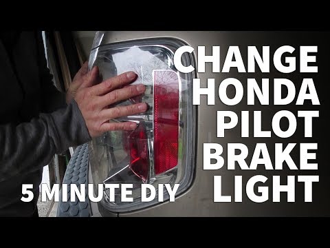 Honda Pilot Brake Light Replacement –Install Replace Change Tail Light Assembly 2003-08 Honda Pilot