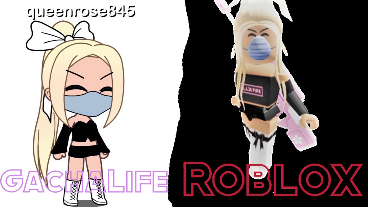 Je Fais Mon Avatar De Roblox Dans Gachalife 2 Youtube - roblox mon