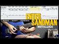 COVER & TAB: Enter Sandman (Guitar Cover with Original Solos and Tabs)