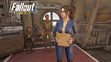 Fallout: Vault 13 Demo - Questing In Shady Sands - Fallout 1 Remake Mod For Fallout 4