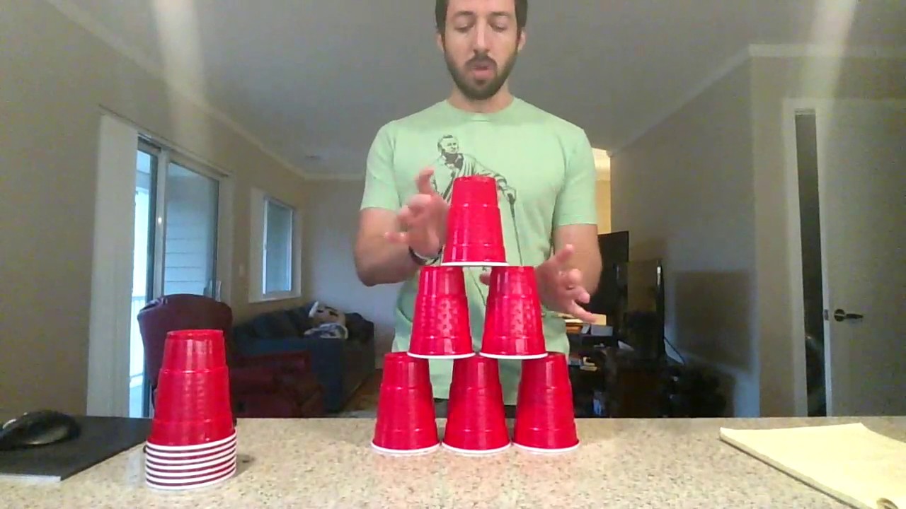 Cup Stacking and Cup Stacking Variations - YouTube