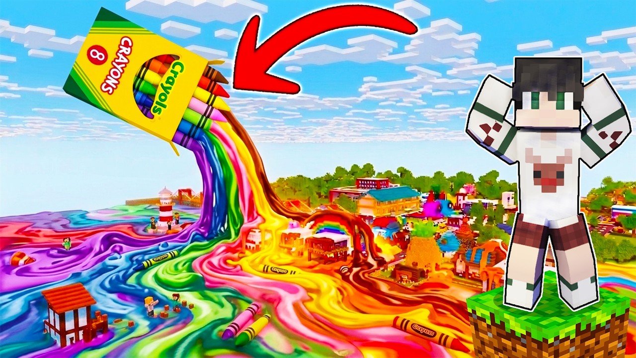 CRAYON Rises Every Minute in Minecraft!