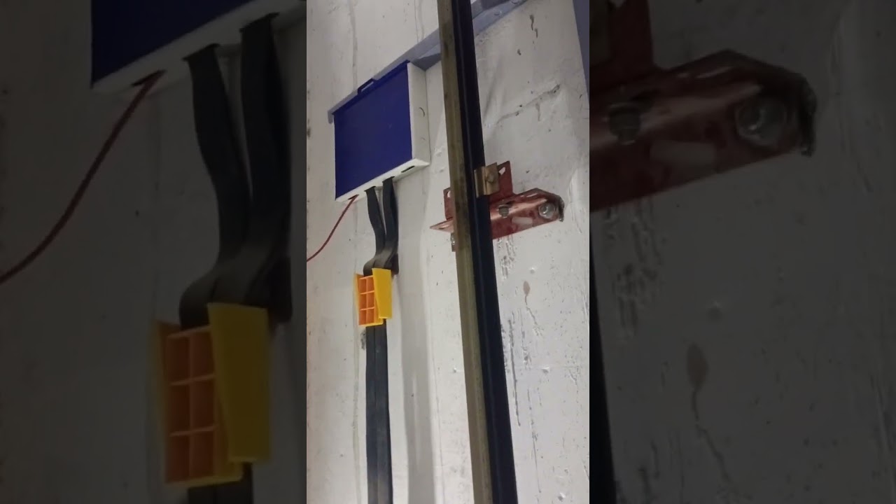 machine room less inspection lift running