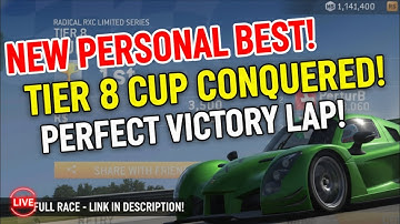 Radical RXC Limited Series Tier 8 1st Cup Real racing 3