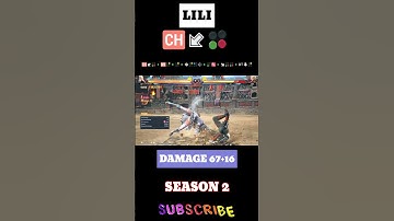 Lili combo guide tekken8 I Lili counter hit combo Tekken8#Lili#Combo#Tekken8
