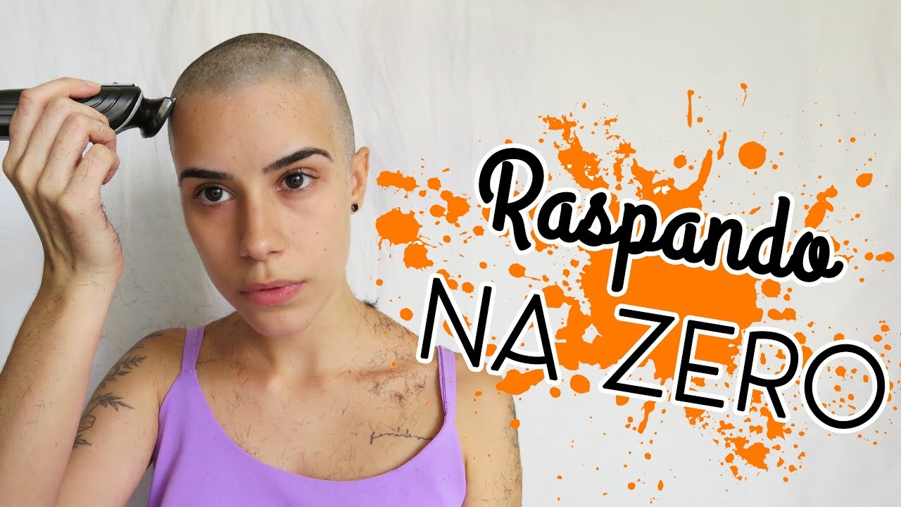 RASPANDO O CABELO NA MÁQUINA ZERO