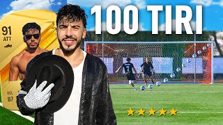 🎯⚽️ 100 TIRI CHALLENGE: DADDA (IL BRACCIO PIÙ TAMARRO) | Quanti Goal Segnerà su 100 tiri?