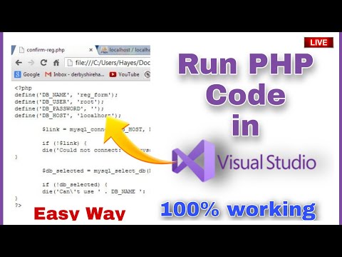 How to run php file in visual studio | 2023 working 100%