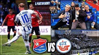 RELEGATION IN REICHWEITE! Unterhaching - Hansa Rostock Stadion Vlog | Statement im Nachholspiel