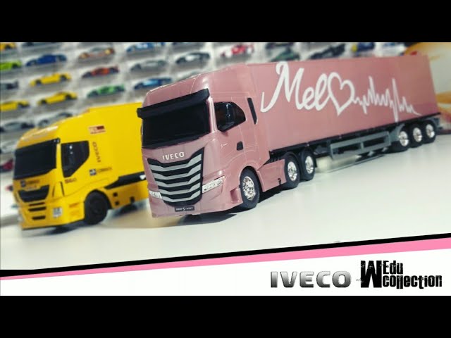 Caminhão Iveco Graneleiro Miniatura Grande S-way- Usual Brinquedos