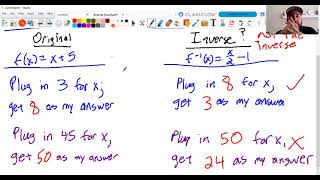 Inverse Function Notes and Examples