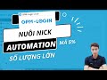 Gpm login  phn mm nui ti khon v automation s lng ln