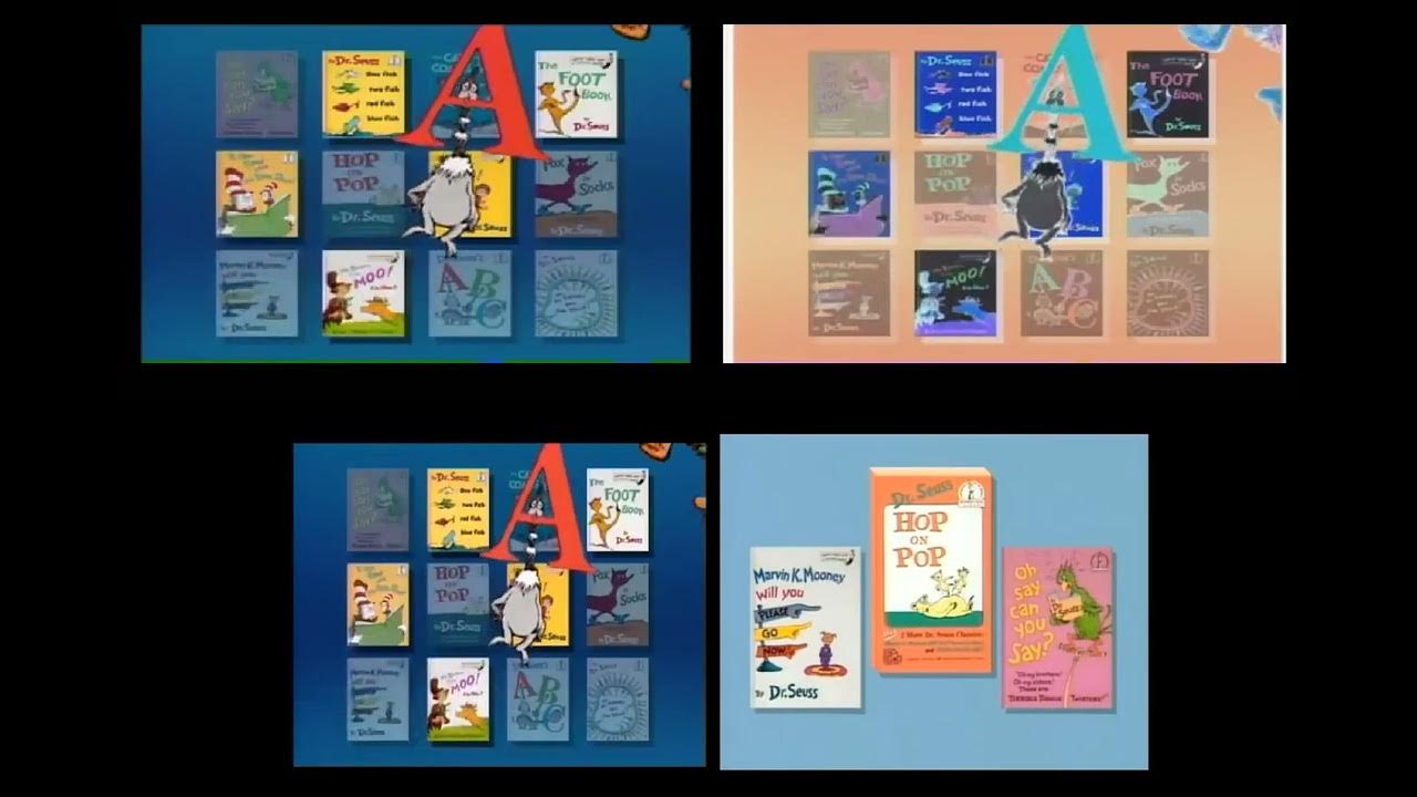 Dr. Seuss Beginner Book Video Intro Comparison Original Into G Major VS