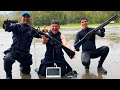 FOUND Stolen AR-15 Rifle Underwater in River (Police Called)