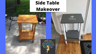 Easy Coffee Table Makeover - Chas' Crazy Creations