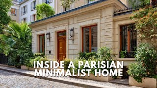 Inside a Parisian Minimalist Home | Elegant French Style Meets Modern Simplicity