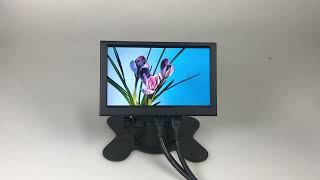 Compact 5" Metal-Cased Monitor with HDMI, VESA Compatibility &amp; Stand#monitor #screen #display