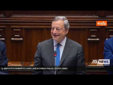 IL DEPUTATO ROBERTO CAON LASCIA FORZA ITALIA | 23/07/2022