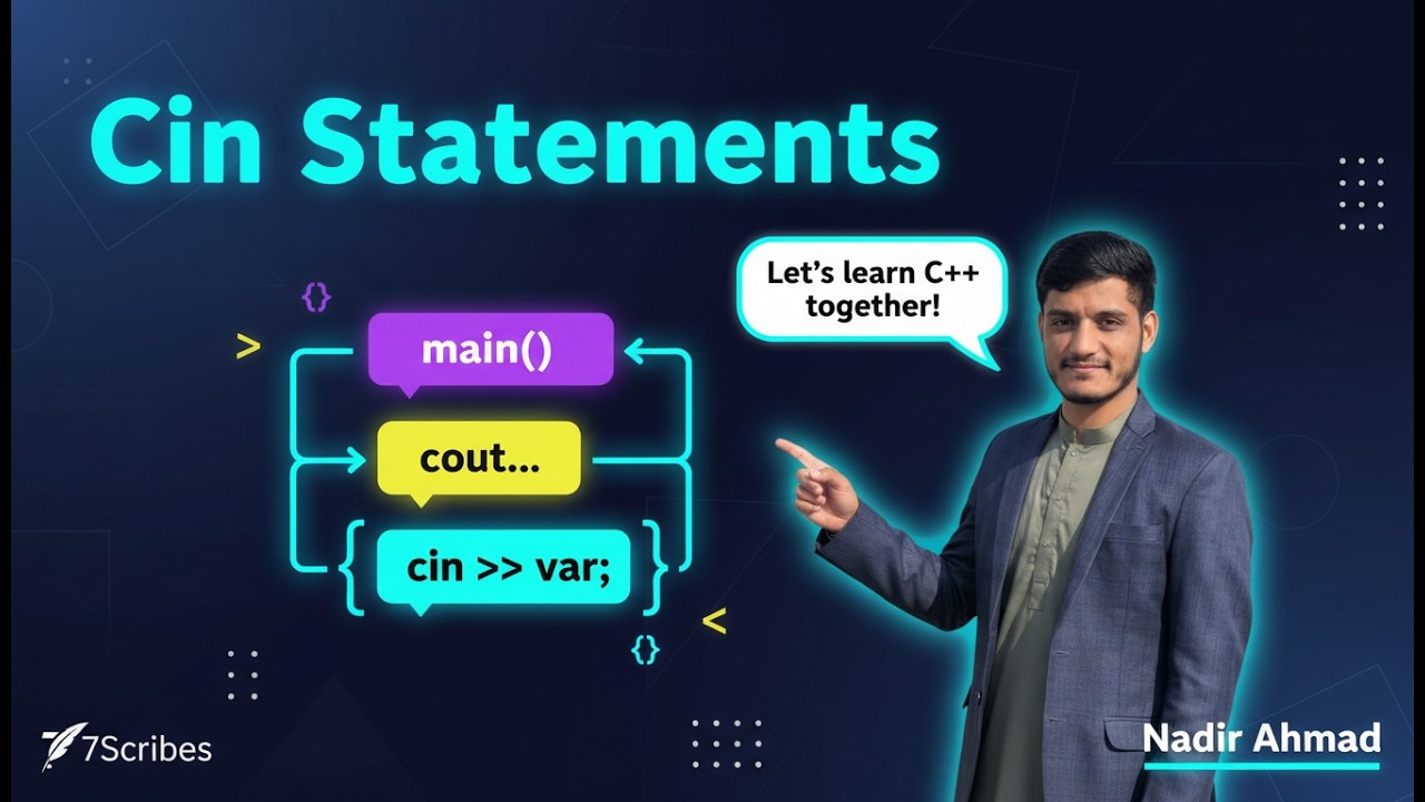 C++ cin Explained | User Input in C++ | Beginner Tutorial - YouTube