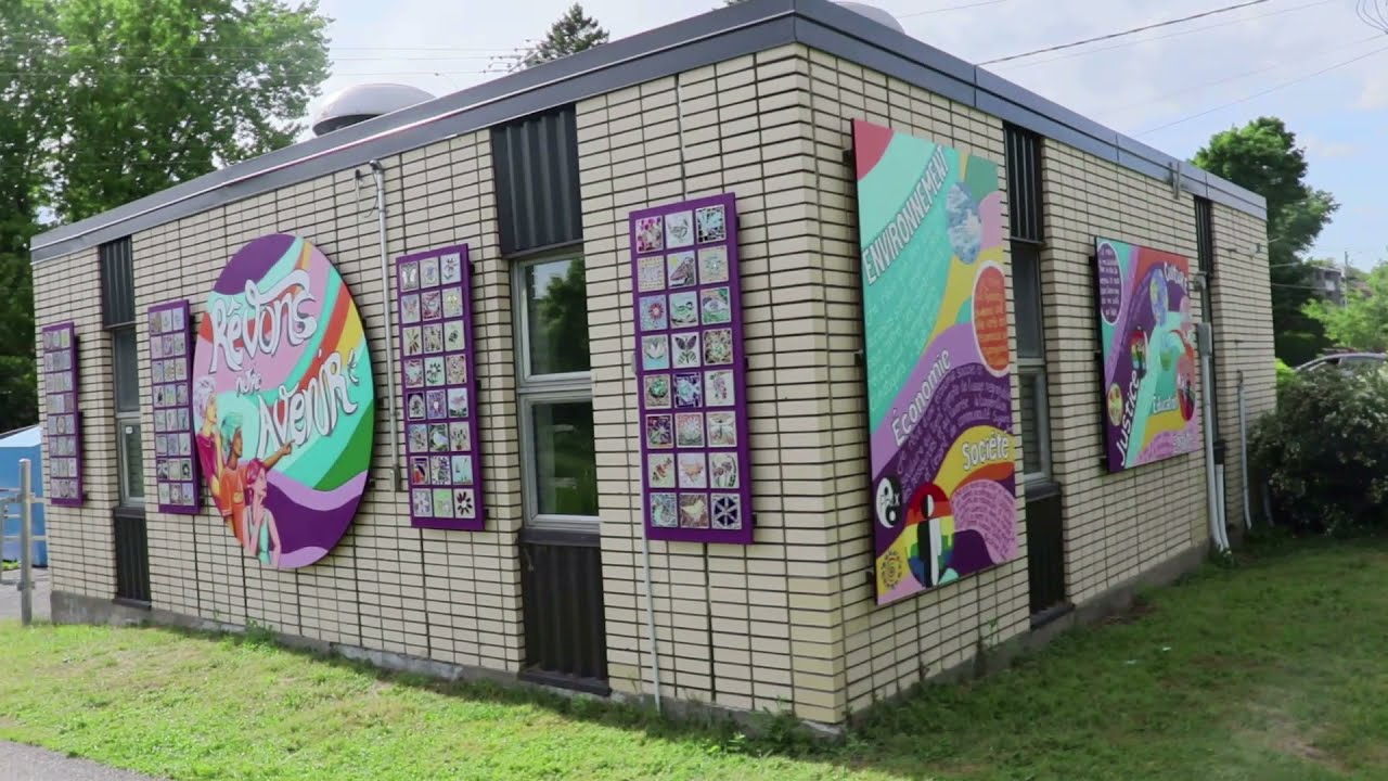 Rêvons notre avenir, oeuvre permanente Station de pompage lac Boivin