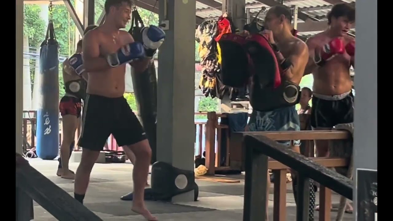 Muay Thai Training camp in Koh Tao