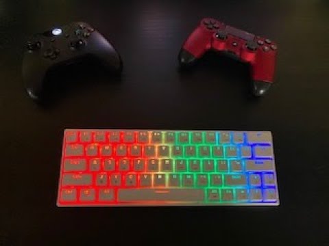 DIERYA DK61E Clavier de jeu mécanique 60 % Bleu : : Jeux vidéo