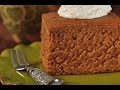 Gingerbread Cake Recipe Demonstration - Joyofbaking.com