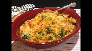 Broccoli & Cauliflower Casserole Recipe  • So Tasty!   Episode 822