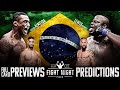 UFC Fight Night: Almeida vs. Lewis Full Card Previews &amp; Predictions