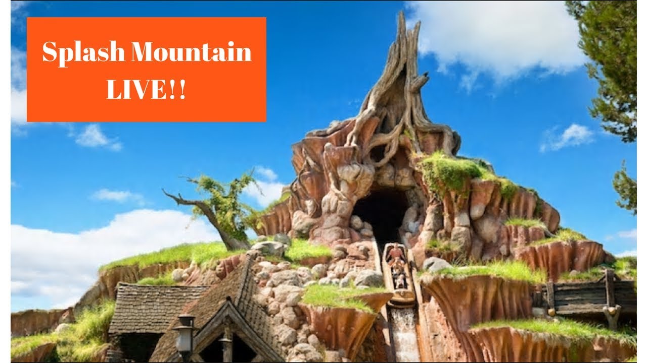 2018] Splash Mountain *REFURBISHED* WAVE of WATER [LIVE