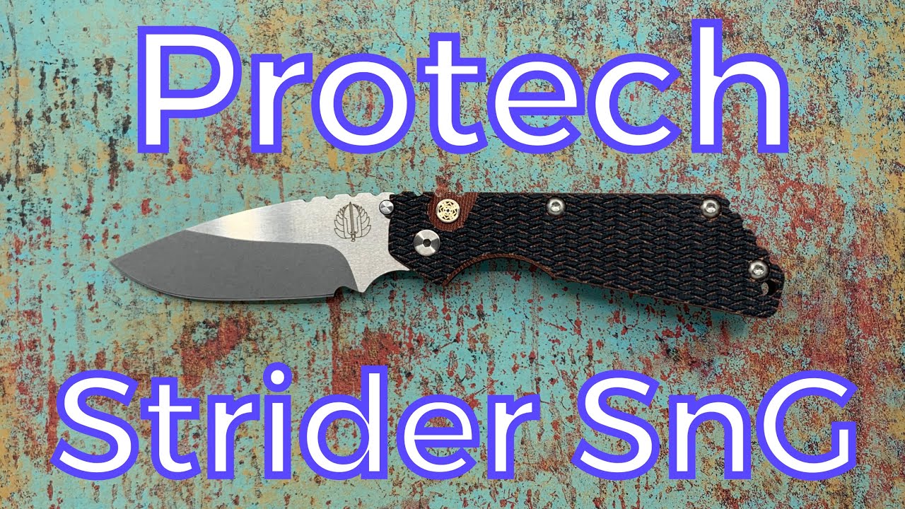 Protech Strider SnG Auto - KnifeCenter Exclusive - YouTube