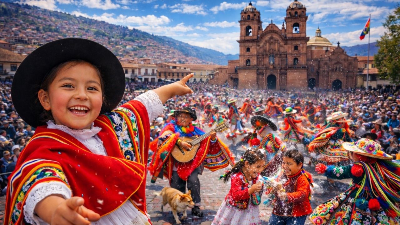 🎊Así se VIVIÓ el GRAN PASACALLE QHASWA 🎉CARNAVALESCO CANEÑO 2026 🇵🇪