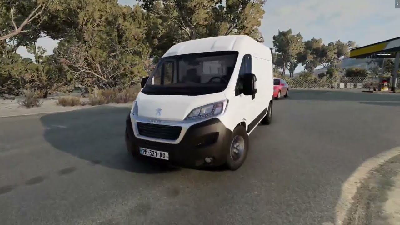 BeamNG.drive Peugeot Boxer 2023