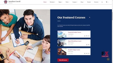 University Responsive Website Template TMT | Free Template  Erle Aver