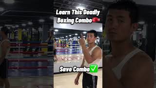 Learn This Deadly Boxing Combo🥊💥#boxing #deadly #combo #tutorial #shorts