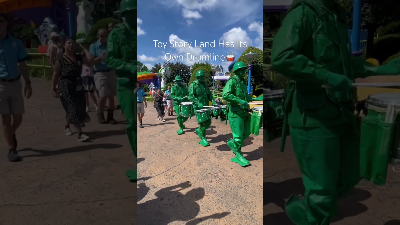 Green Army Men March Through Toy Story Land 🥁 ⭐
