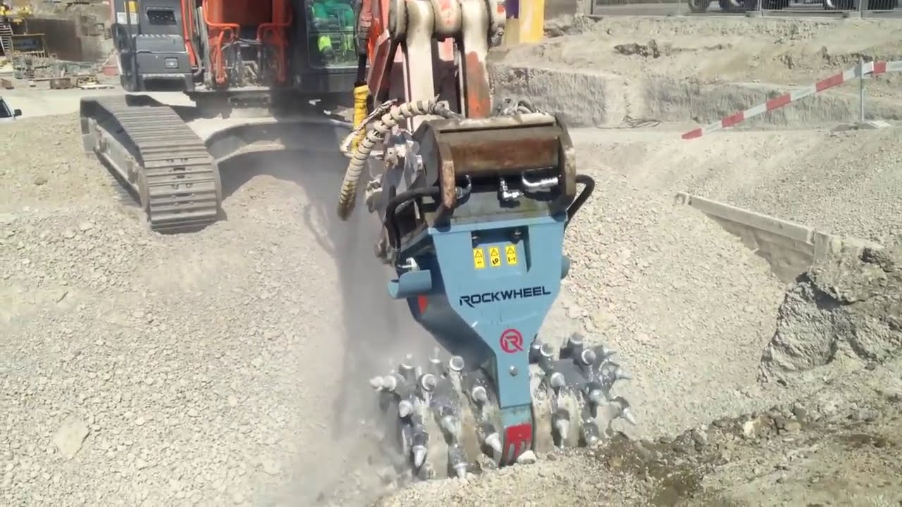 Гидравлическая фреза Rockwheel D30