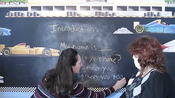 Lesson 6   Introducing Yourself   Learn English with Jennifer