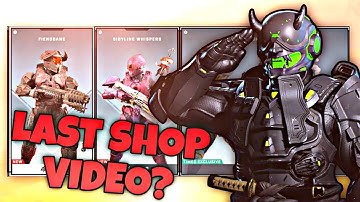 Halo infinite store items - November 18th - The last Halo infinite shop video