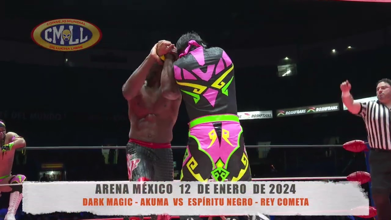 Resultados CMLL (Enero 12, 2024) Mundo Lucha
