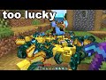 Minecraft, But Increasing Luck Gives OP Items...