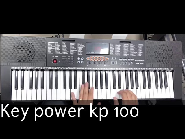 Kit Completo Teclado Musical Key Power 100