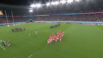 Read leads the New Zealand haka for last time at Rugby World Cup 2019
