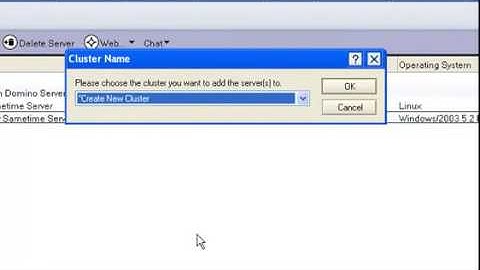 How to create a Lotus Domino Server Cluster