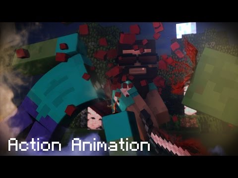 Minecraft Animation - The Legend (Fight Animation)