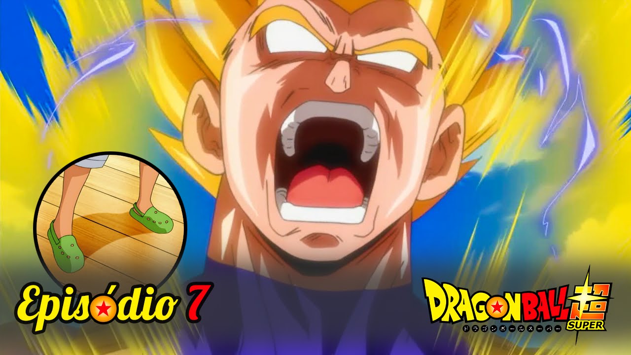 Dragon Ball Super #7 - Vegeta Revoltado com o Crocs! - YouTube