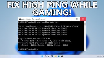 How To Fix High Ping In Windows 11/10 (2022)
